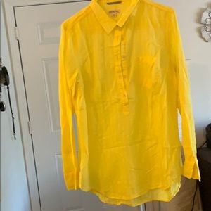 Yellow L/S woven